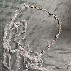 Bridal Floral Sash/Belt